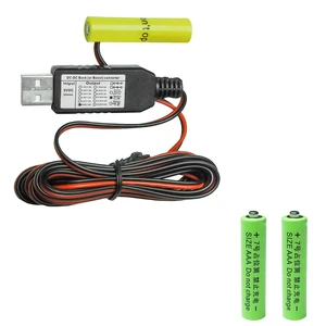 USB Power Converter DC Buck Boost Battery Eliminator Replace 1 to 4pcs 1.5V 3V 4.5V 6V AA AAA Connect Multi for LED Light,Radio, Keyboard Piano (3-AAA 4.5V) USB Power Converter DC Buck Boost Battery Eliminator Replace 1 to 4pcs 1.5V 3V 4.5V 6V AA AAA Connect Multi for LED Light,Radio, Keyboard Piano (3-AAA 4.5V)