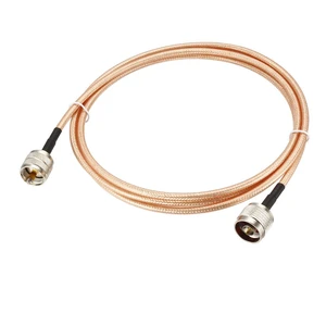 UHF (PL259) Male to N-Type Male Antenna Cable RG400 Coax Cable 1.83Meter/6Ft UHF (PL259) Male to N-Type Male Antenna Cable RG400 Coax Cable 1.83Meter/6Ft