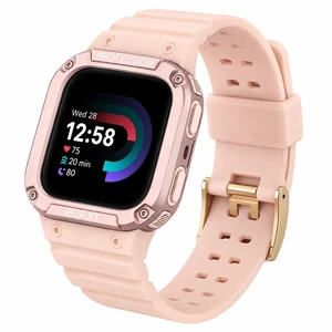 Bands with Case Compatible with Fitbit Versa 4 / Versa 3 / Fitbit Sense/Sense 2 Smart Watches, Soft Replacement Case Sport Strap for Fitbit Versa 4, Adjustable Wristbands for Women Men Bands with Case Compatible with Fitbit Versa 4 / Versa 3 / Fitbit Sense/Sense 2 Smart Watches, Soft Replacement Case Sport Strap for Fitbit Versa 4, Adjustable Wristbands for Women Men