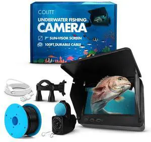 Underwater Fishing Camera, Portable Ice Fishing Camera with Monitor, Real Time Fish Viewing for Lakes and Rivers, No WiFi Required Underwater Fishing Camera, Portable Ice Fishing Camera with Monitor, Real Time Fish Viewing for Lakes and Rivers, No WiFi Required