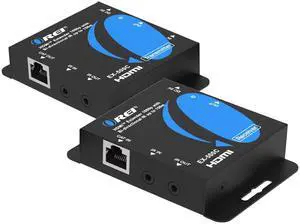 HDMI Over Ethernet Extender with HDMI Loop Out, Bi-Directional IR, and PCM2.0 Audio Extend 1080p@60Hz Up to 492ft Over CAT6/7 HDMI Over Ethernet Extender with HDMI Loop Out, Bi-Directional IR, and PCM2.0 Audio Extend 1080p@60Hz Up to 492ft Over CAT6/7