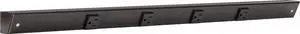 Task Lighting APT Angled Power Strip 30 inch, 4 Receptacles, Black Task Lighting APT Angled Power Strip 30 inch, 4 Receptacles, Black