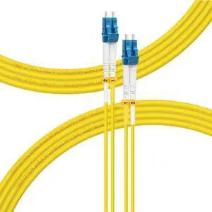 75M-1Pack LC to LC Single Mode Fiber Patch Cable OS2, SM Fiber Optic Cable, SMF Singlemode Fiber Jumper Cord, Duplex, 9/130um, Yellow, LSZH, 75M(246ft)-1Pack 75M-1Pack LC to LC Single Mode Fiber Patch Cable OS2, SM Fiber Optic Cable, SMF Singlemode Fiber Jumper Cord, Duplex, 9/130um, Yellow, LSZH, 75M(246ft)-1Pack