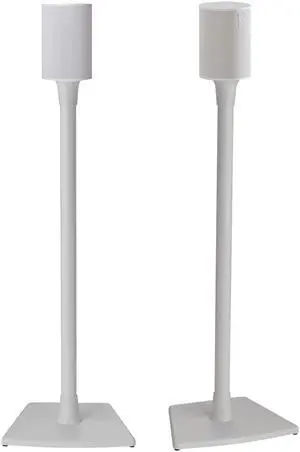 Wireless Speaker Stand for Sonos Era 100 - Pair White |, Perfect Stand Setup for Easy and Secure Mounting of New Sonos Era 100 Speakers - OSSE12-W2 Wireless Speaker Stand for Sonos Era 100 - Pair White |, Perfect Stand Setup for Easy and Secure Mounting of New Sonos Era 100 Speakers - OSSE12-W2