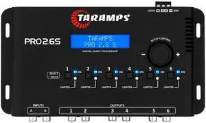 Pro 2.6S Digital Signal Processor Equalizer 3-band Graphic Equalization 6 Channels 18K Ohms(RCA) Output Impedance 47 Ohms Limiter Adjustable Car Audio System Pro 2.6S Digital Signal Processor Equalizer 3-band Graphic Equalization 6 Channels 18K Ohms(RCA) Output Impedance 47 Ohms Limiter Adjustable Car Audio System