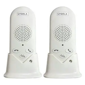 Wireless Intercom System for Home, Long Range 2-Way Voice Intercom for Room-to-Room Communication, Portable Intercoms for Seniors, Home, Office (2-Pack) Wireless Intercom System for Home, Long Range 2-Way Voice Intercom for Room-to-Room Communication, Portable Intercoms for Seniors, Home, Office (2-Pack)