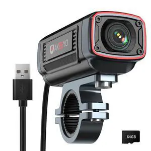 AKY-710S Motorcycle Camera 4K 28fps, 2K 55fps, Wide-Angle 142°, IP67, 5MP, Loop & Emergency Recording, Parking Monitor, Motorcycle Bike,Outdoor Sports, Rechargeable,32GB Card Included AKY-710S Motorcycle Camera 4K 28fps, 2K 55fps, Wide-Angle 142°, IP67, 5MP, Loop & Emergency Recording, Parking Monitor, Motorcycle Bike,Outdoor Sports, Rechargeable,32GB Card Included