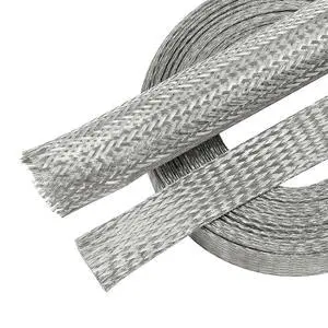 Tinned Copper Wire Shielding Sleeve, Expandable Ground Strap Wiring Braided Sleeving Metal Mesh Sheathing Cabling Wiring Protector (5/8inch - 25ft) Tinned Copper Wire Shielding Sleeve, Expandable Ground Strap Wiring Braided Sleeving Metal Mesh Sheathing Cabling Wiring Protector (5/8inch - 25ft)
