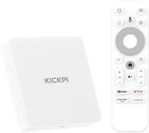 Android 11.0 TV Box, KP1 Google Certified TV Box(4K) 2GB RAM 32GB ROM with Voice Search- Support Chromecast and Dolby Audio, Bluetooth5.0 Smart Box 2024(White) Android 11.0 TV Box, KP1 Google Certified TV Box(4K) 2GB RAM 32GB ROM with Voice Search- Support Chromecast and Dolby Audio, Bluetooth5.0 Smart Box 2024(White)