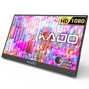 15.6" FHD Portable Monitor for Laptop 1080p Second Display IPS | 45W Reverse Charging HDMI USB-C, 1920x1080 Laptop Screen Extender, Kickstand for PC, Mac, Dex, Tablet, Xbox, PS4/PS5, Switch 15.6" FHD Portable Monitor for Laptop 1080p Second Display IPS | 45W Reverse Charging HDMI USB-C, 1920x1080 Laptop Screen Extender, Kickstand for PC, Mac, Dex, Tablet, Xbox, PS4/PS5, Switch