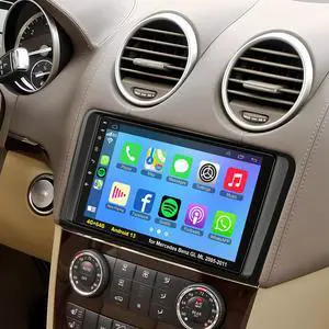 GPS Car Radio for Mercedes Benz GL ML Class W164 X164 ML350 ML500 ML280 GL320 GL350 GL450 2005-2011, Support Wireless A-pple Carplay/Android Auto, Mirrorlink,4G+64G, Backup Camera GPS Car Radio for Mercedes Benz GL ML Class W164 X164 ML350 ML500 ML280 GL320 GL350 GL450 2005-2011, Support Wireless A-pple Carplay/Android Auto, Mirrorlink,4G+64G, Backup Camera