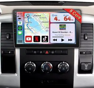 8 Core Car Radio 64G for Jeep Wrangler JK Compass Grand Cherokee Dodge Ram Upgrade Stereo Wireless CarPlay Android Auto,10 '' Touchscreen Head Unit GPS WiFi AM/FM SWC 8 Core Car Radio 64G for Jeep Wrangler JK Compass Grand Cherokee Dodge Ram Upgrade Stereo Wireless CarPlay Android Auto,10 '' Touchscreen Head Unit GPS WiFi AM/FM SWC