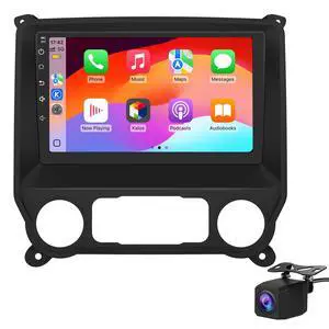 Android 13 Car Radio Stereo 2G RAM 64G ROM for Chevy Silverado GMC Sierra 2014 2015 2016 2017 2018 with Backup Camera Wireless Carplay Android Auto Android 13 Car Radio Stereo 2G RAM 64G ROM for Chevy Silverado GMC Sierra 2014 2015 2016 2017 2018 with Backup Camera Wireless Carplay Android Auto