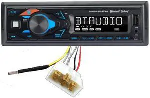 LS Tractor Radio 12V AM FM Bluetooth Streaming USB Easy Install Connect Harness No Wire Splicing Direct Plug & Play Stereo Heavy LS Tractor Radio 12V AM FM Bluetooth Streaming USB Easy Install Connect Harness No Wire Splicing Direct Plug & Play Stereo Heavy