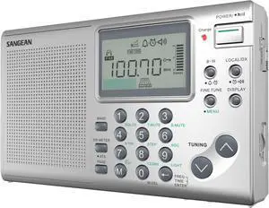 ATS-405 FM-Stereo/AM/Short Wave World Band Receiver, Silver ATS-405 FM-Stereo/AM/Short Wave World Band Receiver, Silver
