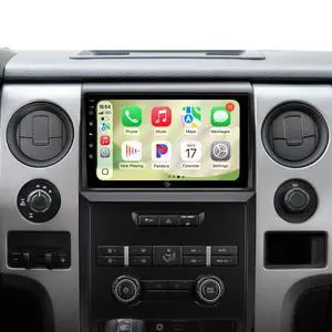 64G Android Car Radio Stereo for Ford F150 2009-2012 Wireless CarPlay & Android Auto, 5G WiFi GPS Navigation, Bluetooth Touchscreen with Backup Camera 64G Android Car Radio Stereo for Ford F150 2009-2012 Wireless CarPlay & Android Auto, 5G WiFi GPS Navigation, Bluetooth Touchscreen with Backup Camera