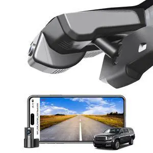 Front 4K & Rear 1080P Dash Cam Custom fit for GMC Yukon, Yukon XL 2015 2016 2017 2018 2019 2020(Model D), Model D & Model C Have Same Models Years but Vehicle Sensor Cover are Different Front 4K & Rear 1080P Dash Cam Custom fit for GMC Yukon, Yukon XL 2015 2016 2017 2018 2019 2020(Model D), Model D & Model C Have Same Models Years but Vehicle Sensor Cover are Different