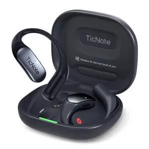 TicNote Pods Wearable AI Voice Recorder with 4G, No Phone Needed, Voice Activated, AI Transcription & Translation,Auto Transcription & Meeting Notes,120+ Languages, 5-Hour Battery,Blue TicNote Pods Wearable AI Voice Recorder with 4G, No Phone Needed, Voice Activated, AI Transcription & Translation,Auto Transcription & Meeting Notes,120+ Languages, 5-Hour Battery,Blue