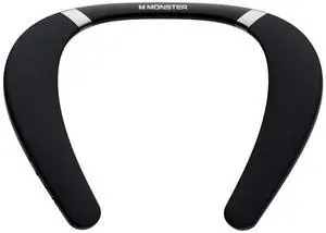 Boomerang Neckband Bluetooth Speaker - Wireless Wearable Speaker with 12H Playtime, IPX7 Waterproof, True 3D Stereo Sound for Home, Sport, Outdoor - Black Boomerang Neckband Bluetooth Speaker - Wireless Wearable Speaker with 12H Playtime, IPX7 Waterproof, True 3D Stereo Sound for Home, Sport, Outdoor - Black