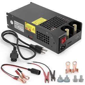 12V Power Supply, AC to DC Converter 110V AC to 12V DC Converter, New Version Power Supply Max 83.4A 1000W Transformer for RV, Radio/Car Stereos, LED Strip, Travel, 3D Printer 12V Power Supply, AC to DC Converter 110V AC to 12V DC Converter, New Version Power Supply Max 83.4A 1000W Transformer for RV, Radio/Car Stereos, LED Strip, Travel, 3D Printer