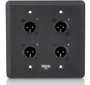 Wall CAT MX-B (Male, Black) - Audio Over Shielded CAT Cable. Capable of Sending Analog Audio, DMX, Clear-Com and AES Wall CAT MX-B (Male, Black) - Audio Over Shielded CAT Cable. Capable of Sending Analog Audio, DMX, Clear-Com and AES