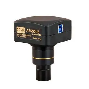 A3550U3 5MP USB3.0 Digital Camera for Microscope with 0.01mm Calibration Slide (Windows 8 & 10, Mac OS X, Linux Compatible) A3550U3 5MP USB3.0 Digital Camera for Microscope with 0.01mm Calibration Slide (Windows 8 & 10, Mac OS X, Linux Compatible)