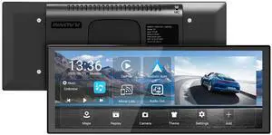 V2 10.3 Inch Wireless CarPlay & Android Auto HD IPS Touch Screen 1920x720, Universal Fit, Plug and Play, Mirror Link, GPS, Loop Recording, Siri & Google Assistant, Adjustable Magic Stand V2 10.3 Inch Wireless CarPlay & Android Auto HD IPS Touch Screen 1920x720, Universal Fit, Plug and Play, Mirror Link, GPS, Loop Recording, Siri & Google Assistant, Adjustable Magic Stand