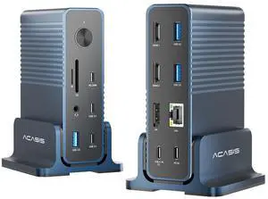 USB C Docking Station Dual Monitor,15-in-1 Laptop Docking Station with 2*HDMI+DP,+ 2*USB3.1-10G+3*USB-A-5G+SD/TF+3.5MM Audio&MIC+Gigabit Ethernet, for Windows/Dell/HP/Lenovo USB C Docking Station Dual Monitor,15-in-1 Laptop Docking Station with 2*HDMI+DP,+ 2*USB3.1-10G+3*USB-A-5G+SD/TF+3.5MM Audio&MIC+Gigabit Ethernet, for Windows/Dell/HP/Lenovo