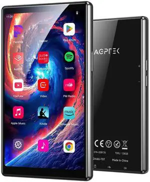 T09 5'' 128GB MP3 Player with Bluetooth and WiFi, Andriod 13 Player | Touch Screen Music Player with Spotify, Audible, Youtube, Up to 1TB(Black) T09 5'' 128GB MP3 Player with Bluetooth and WiFi, Andriod 13 Player | Touch Screen Music Player with Spotify, Audible, Youtube, Up to 1TB(Black)