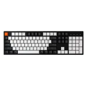 C2 Full Size Wired Mechanical Keyboard for Mac, Hot-swappable, Gateron G Pro Brown Switch, RGB Backlight, 104 Keys ABS keycaps Gaming Keyboard for Windows, USB-C Type-C Braid Cable C2 Full Size Wired Mechanical Keyboard for Mac, Hot-swappable, Gateron G Pro Brown Switch, RGB Backlight, 104 Keys ABS keycaps Gaming Keyboard for Windows, USB-C Type-C Braid Cable