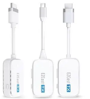 Wireless Transmitter & Receiver Kit HDMI & Type-C Transmitter and HDMI Receiver, Ultra-Low Latency, Plug & Play for PC, Laptop, Projector Wireless Transmitter & Receiver Kit HDMI & Type-C Transmitter and HDMI Receiver, Ultra-Low Latency, Plug & Play for PC, Laptop, Projector