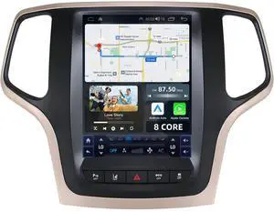 8 Core 4GRAM 64GB Car Radio for Jeep Grand Cherokee 2014 2015 2016 2017 WK2: Android 13 Car Stereo Carplay Android Auto, 9.7" Touch Screen 5GWiFi GPS Navigation Backup Camera DSP FM/AM Radio SWC 8 Core 4GRAM 64GB Car Radio for Jeep Grand Cherokee 2014 2015 2016 2017 WK2: Android 13 Car Stereo Carplay Android Auto, 9.7" Touch Screen 5GWiFi GPS Navigation Backup Camera DSP FM/AM Radio SWC