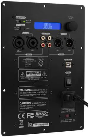 SPA250DSP 250W Subwoofer Plate Amplifier with DSP SPA250DSP 250W Subwoofer Plate Amplifier with DSP