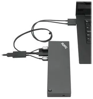 ThinkPad Thunderbolt 3 Workstation Dock Gen 2, Black ThinkPad Thunderbolt 3 Workstation Dock Gen 2, Black