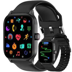 Smart Watch for Men Women Built-in GPS with AI (Answer/Make Call), 1.96" HD Display, IP68 Waterproof, Bluetooth Calls, 100+ Sport Modes, 24/7 Health Monitor, Fitness Tracker for Android iPhone Smart Watch for Men Women Built-in GPS with AI (Answer/Make Call), 1.96" HD Display, IP68 Waterproof, Bluetooth Calls, 100+ Sport Modes, 24/7 Health Monitor, Fitness Tracker for Android iPhone