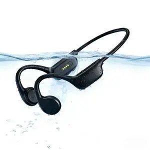 Swimming Bone Conduction Headphones, IPX8 Open Ear Headphones Bluetooth 5.4 Waterproof Earbuds with 32GB MP3 7H Playtimes, Underwater Headphones for MarathonSwimmingRunningCycling Swimming Bone Conduction Headphones, IPX8 Open Ear Headphones Bluetooth 5.4 Waterproof Earbuds with 32GB MP3 7H Playtimes, Underwater Headphones for MarathonSwimmingRunningCycling