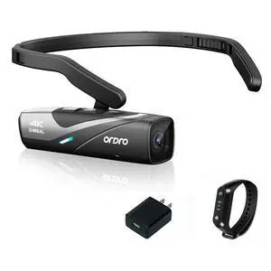 EP8 Head Mounted Camera, 4K 60FPS Video Camera | 2-Axis Gimbal Stabilizer | Wearable Camcorder for Vlogging | WiFi & Remote Control | Includes 64GB Card EP8 Head Mounted Camera, 4K 60FPS Video Camera | 2-Axis Gimbal Stabilizer | Wearable Camcorder for Vlogging | WiFi & Remote Control | Includes 64GB Card