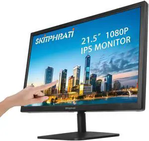 21.5" Monitor 1080P IPS 10-Point Touch with HDMI VGA Type-B | Touchscreen Monitor with 10-Points 75Hz VESA 100mm Support 178° Wide Viewing Angle 21.5" Monitor 1080P IPS 10-Point Touch with HDMI VGA Type-B | Touchscreen Monitor with 10-Points 75Hz VESA 100mm Support 178° Wide Viewing Angle
