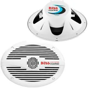 MR690 6X9 Inch Marine Speakers (Pair), 4 Ohms, 2 Way MR690 6X9 Inch Marine Speakers (Pair), 4 Ohms, 2 Way