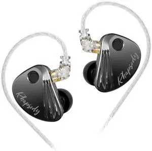 Rhapsody 4-Mode Tuning Switch in-Ear Monitor Headphones, 2DD+4BA Hybrid Gaming IEM, HiFi Bass Wired Earphones for Audiophiles, Musicians & Singers Rhapsody 4-Mode Tuning Switch in-Ear Monitor Headphones, 2DD+4BA Hybrid Gaming IEM, HiFi Bass Wired Earphones for Audiophiles, Musicians & Singers