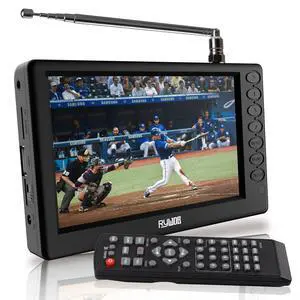 5" Portable Digital TV,Mini ATSC Battery Operated TV with Stand | Supports TF Card/USB playback,Rechargeable Battery for 1800mAh,built-in FM radio and two speakers,Mini tv for Campig,Car 5" Portable Digital TV,Mini ATSC Battery Operated TV with Stand | Supports TF Card/USB playback,Rechargeable Battery for 1800mAh,built-in FM radio and two speakers,Mini tv for Campig,Car