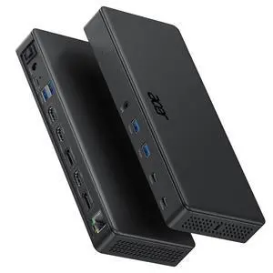 DisplayLink Laptop Docking Station 3 Monitors,USBC Dock with 3HDMI+2DP | 15-in-1 USB C Docking Station with 130W Power Adapter, 10Gbps Data, 1Gbps Ethernet for MacBook Pro/Air, Laptops, PC DisplayLink Laptop Docking Station 3 Monitors,USBC Dock with 3HDMI+2DP | 15-in-1 USB C Docking Station with 130W Power Adapter, 10Gbps Data, 1Gbps Ethernet for MacBook Pro/Air, Laptops, PC