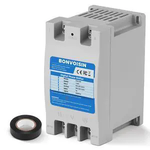 Singl/1.5KWe Phase to 3 Phase Converter 2HP(1.5kW) Digital Phase Shifter, 7A 220V-240V Input/Output, One Converter only for one Motor Singl/1.5KWe Phase to 3 Phase Converter 2HP(1.5kW) Digital Phase Shifter, 7A 220V-240V Input/Output, One Converter only for one Motor