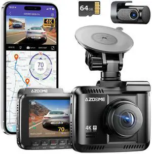 GS63H Pro 2CH Dash Cam 4K with Super Night Vision & ADAS 24H Parking Mode - 4K Dual Dash Cam - Built-in WiFi - GPS Tracking - Collision Detection - Multiple Parking Modes GS63H Pro 2CH Dash Cam 4K with Super Night Vision & ADAS 24H Parking Mode - 4K Dual Dash Cam - Built-in WiFi - GPS Tracking - Collision Detection - Multiple Parking Modes