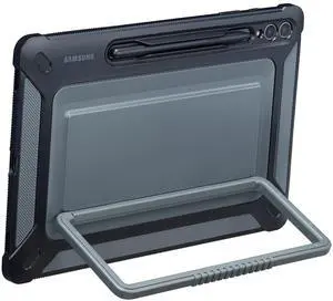 Galaxy Tab S9+ Outdoor Cover, Rugged Tablet Protector and Carrying Case, Military Grade Protection, Built-in Kickstand, S Pen Holder, US Version, EF-RX810CBEGUJ, Black Galaxy Tab S9+ Outdoor Cover, Rugged Tablet Protector and Carrying Case, Military Grade Protection, Built-in Kickstand, S Pen Holder, US Version, EF-RX810CBEGUJ, Black