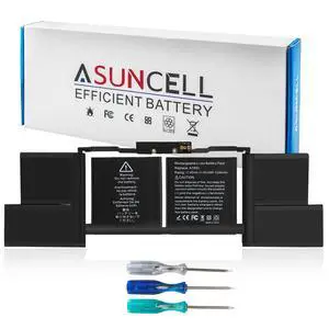 Battery for MacBook Pro 15 Inch A1990 (Mid 2018 2019), Laptop Battery Replacement Model A1953 Battery EMC 3215 3359 7400mAh (Upgraded 6.2 Versions) Battery for MacBook Pro 15 Inch A1990 (Mid 2018 2019), Laptop Battery Replacement Model A1953 Battery EMC 3215 3359 7400mAh (Upgraded 6.2 Versions)