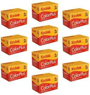 colorplus 200 asa 36 exposure, (10 Rolls) Pack of 1 colorplus 200 asa 36 exposure, (10 Rolls) Pack of 1