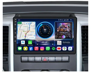 4+64G ROM Android 15 Car Radio for Dodge Ram 1500 2500 3500 2009-2012 | 10.1" HD Touchscreen Stereo with Wireless Carplay & Android Auto 5G WiFi Bluetooth GPS Navigation Backup Camera FM 5G WIFI 4+64G ROM Android 15 Car Radio for Dodge Ram 1500 2500 3500 2009-2012 | 10.1" HD Touchscreen Stereo with Wireless Carplay & Android Auto 5G WiFi Bluetooth GPS Navigation Backup Camera FM 5G WIFI