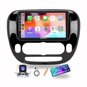 for Kia Soul 2014-2019 Manual AC Car CarPlay Android Auto Navigation Stereo GPS Radio Reverse Camera Display 9" IPS Touchscreen Headunit Tablet Pad Media Player, if Applicable Quad Core 2G+64G for Kia Soul 2014-2019 Manual AC Car CarPlay Android Auto Navigation Stereo GPS Radio Reverse Camera Display 9" IPS Touchscreen Headunit Tablet Pad Media Player, if Applicable Quad Core 2G+64G