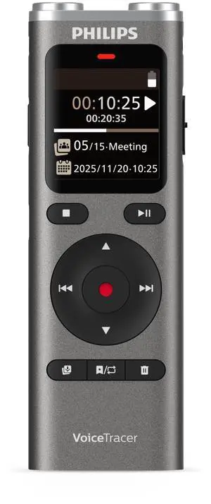 DVT2075 VoiceTracer, Audio Recorder, MP3 and PCM, Microphones, Rich Stereo Sound. Sembly AI Trial License: Transcription, AI Created Summaries, AI Powered Meeting Insights DVT2075 VoiceTracer, Audio Recorder, MP3 and PCM, Microphones, Rich Stereo Sound. Sembly AI Trial License: Transcription, AI Created Summaries, AI Powered Meeting Insights